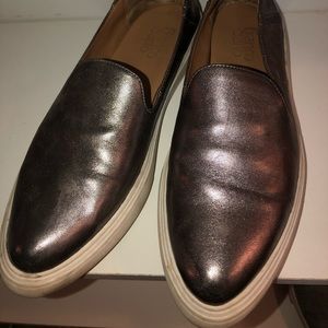 Franco Sarto Mitchell, size 8.5M, gray/silver